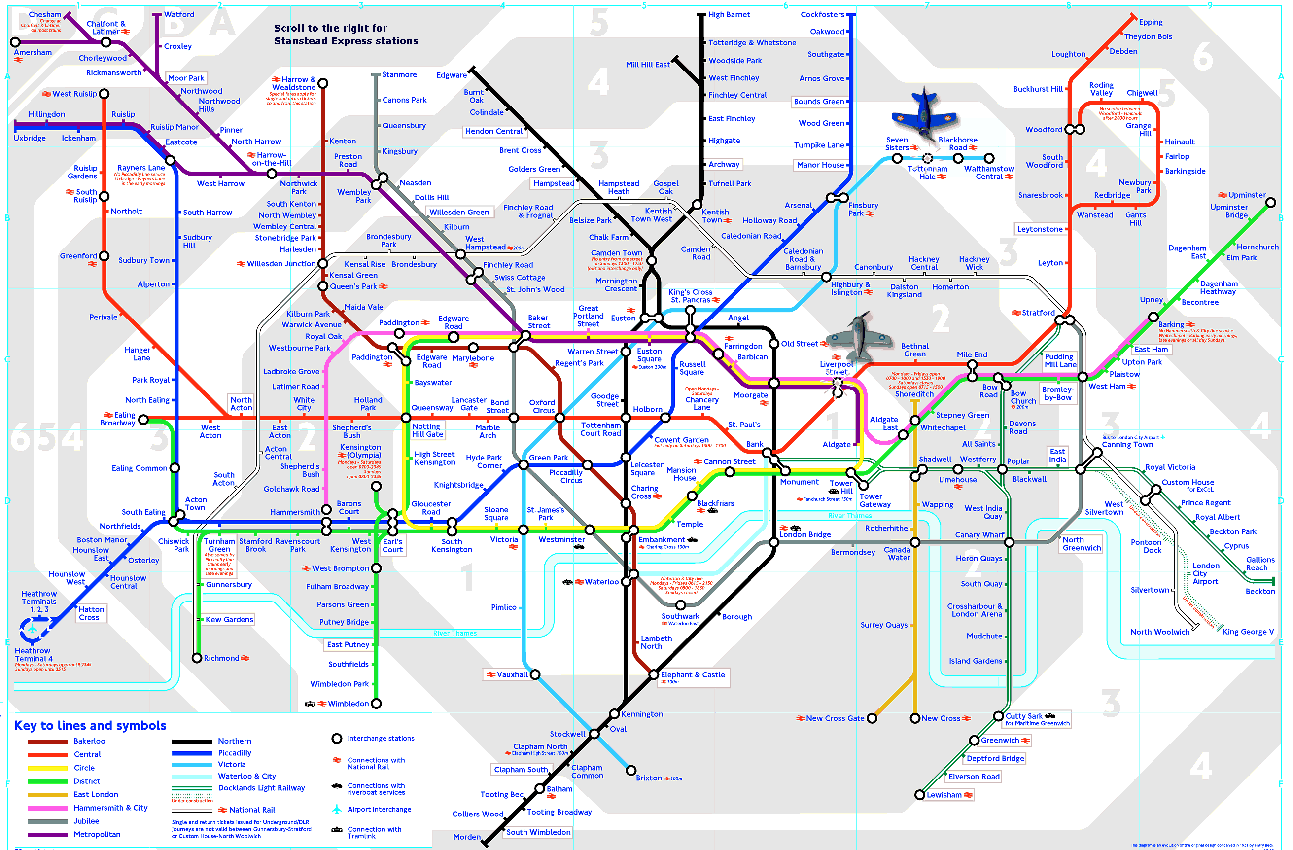 London Stansted Airport Map $